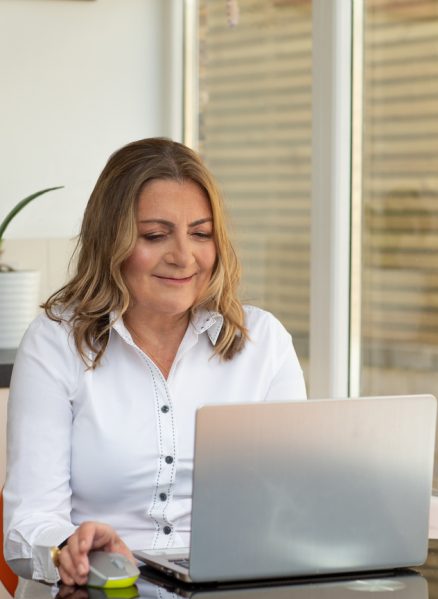 Helen Ritchie in clinic
